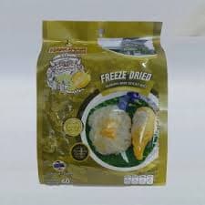 Freeze Dried Durian and Sticky rice Brand HANUMAN